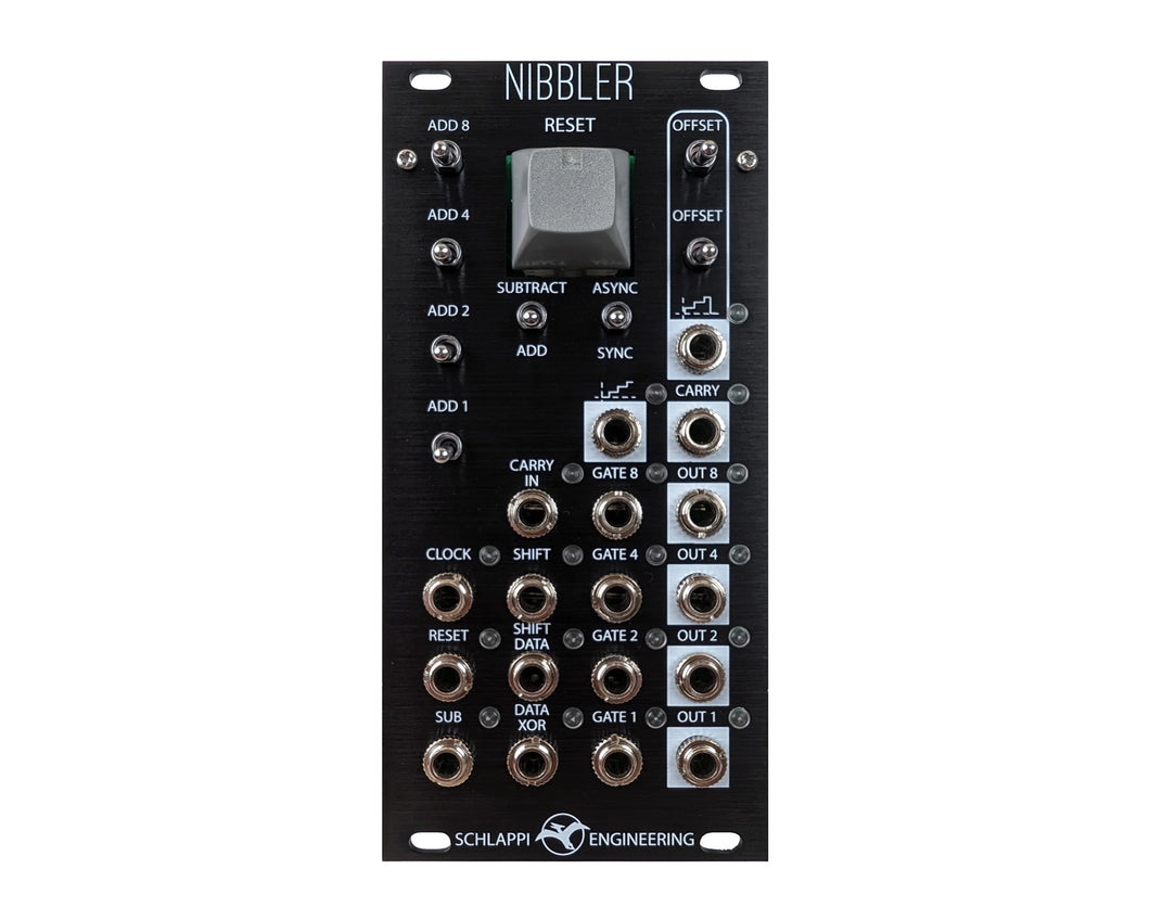 Schlappi Engineering Nibbler Four Bit Accumulator - Black