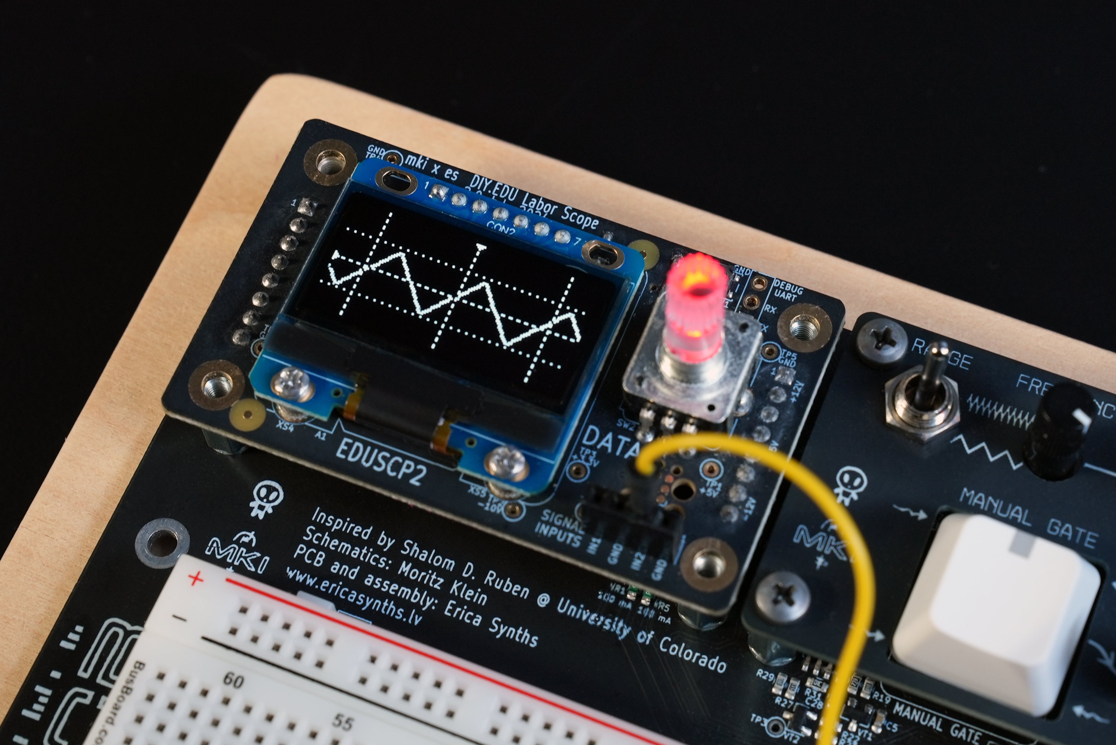 Erica Synths mki x es.EDU EDU DIY Labor Scope – Found Sound