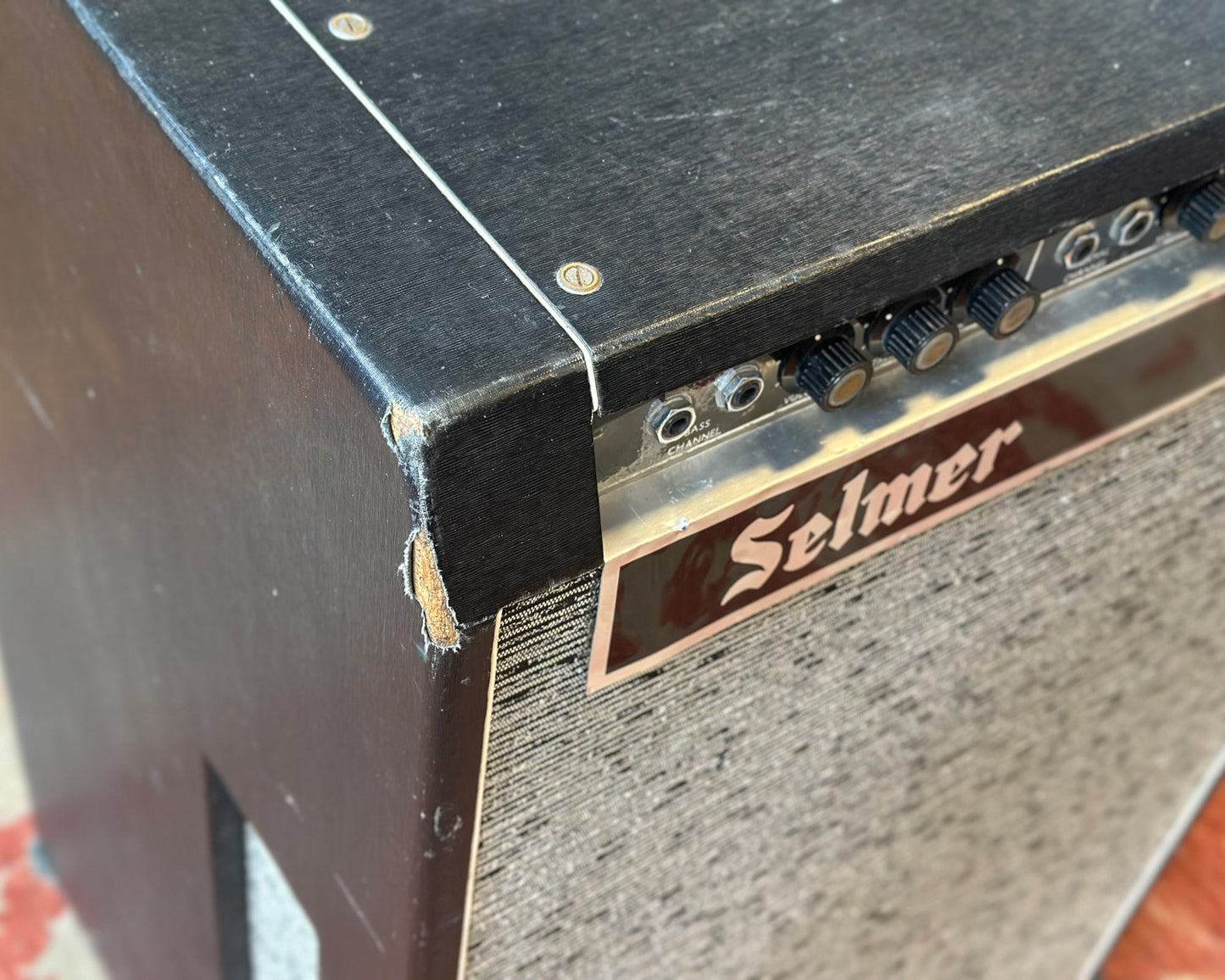 1960s Selmer Treble N' Bass 50 Leslie Model 16 2x12" Combo Amplifier