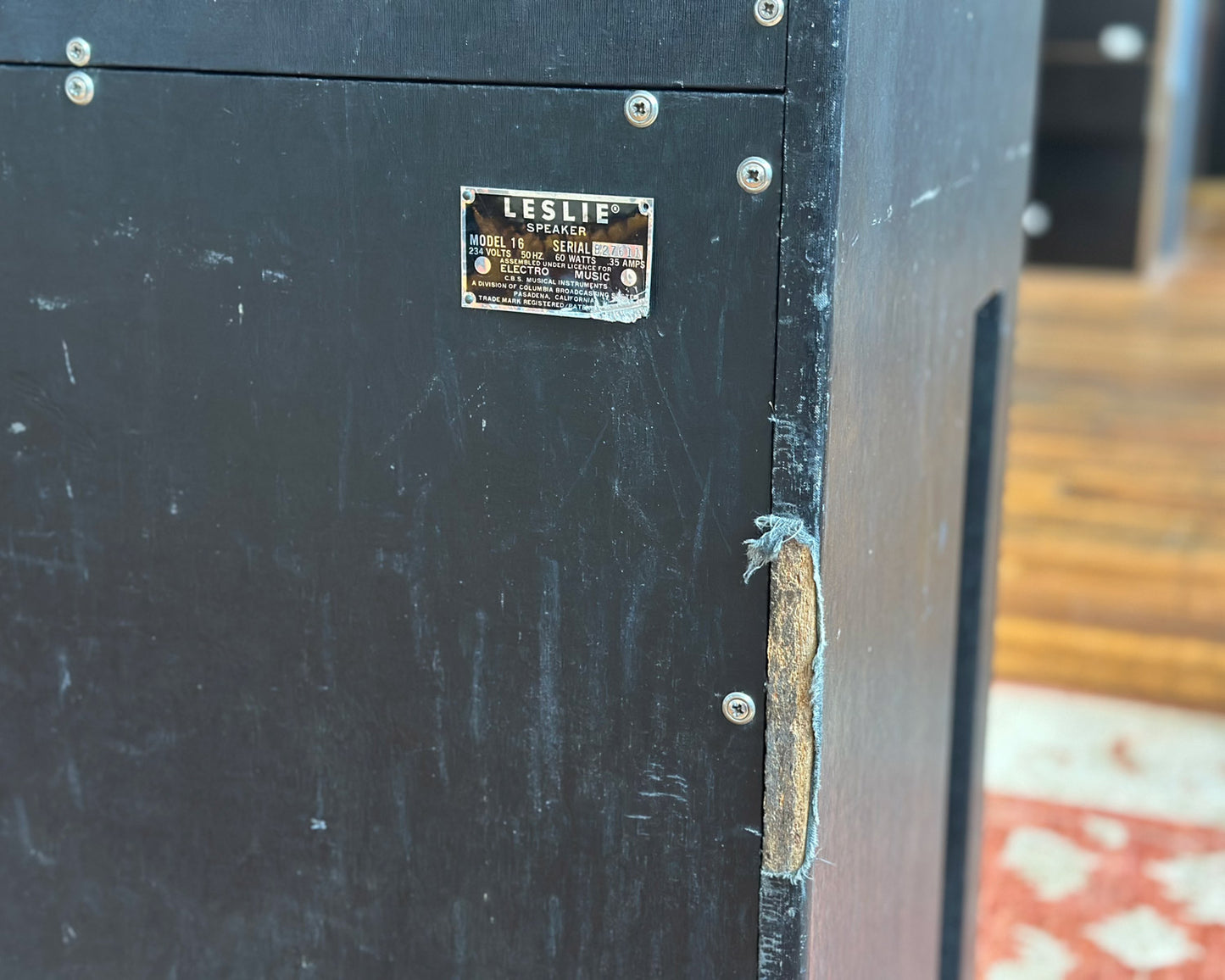 1960s Selmer Treble N' Bass 50 Leslie Model 16 2x12" Combo Amplifier