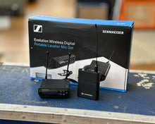 Load image into Gallery viewer, Sennheiser Evolution Wireless Digital Portable Lavalier Mic Set
