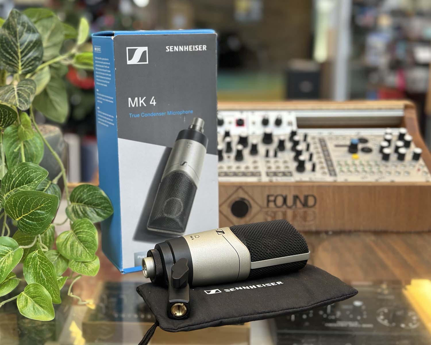 Sennheiser MK 4 Condenser Microphone – Found Sound