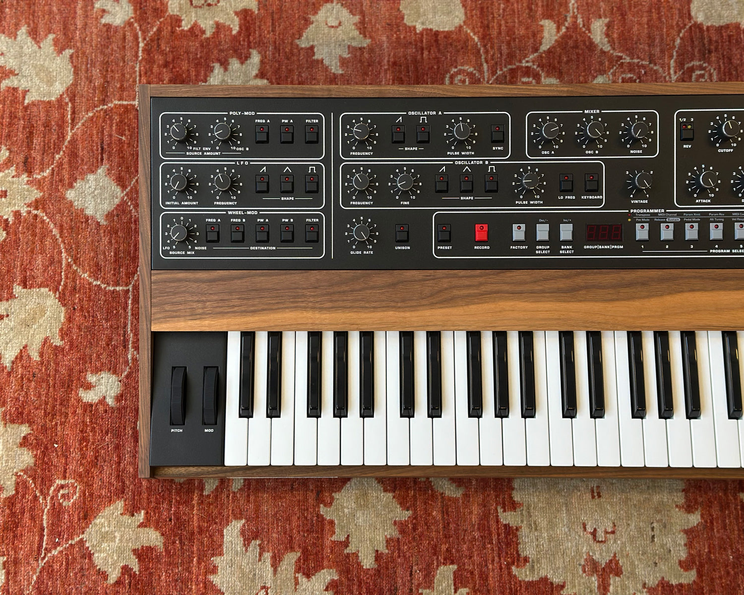 鍵盤楽器 SEQUENTIAL Prophet-5 Rev.4 Sequential Prophet-5 v4 Analog Keyboard Synthesizer