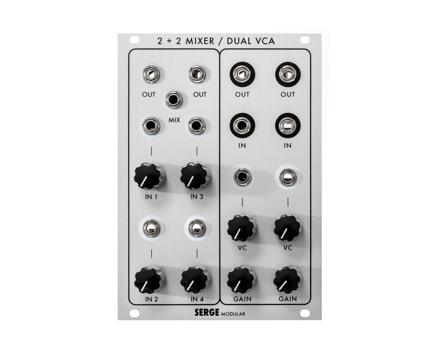 Serge Modular 2+2 Mixer Dual VCA