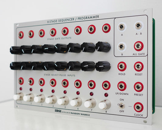 Serge Modular SEQ8 XL Special (4U pushbuttons)