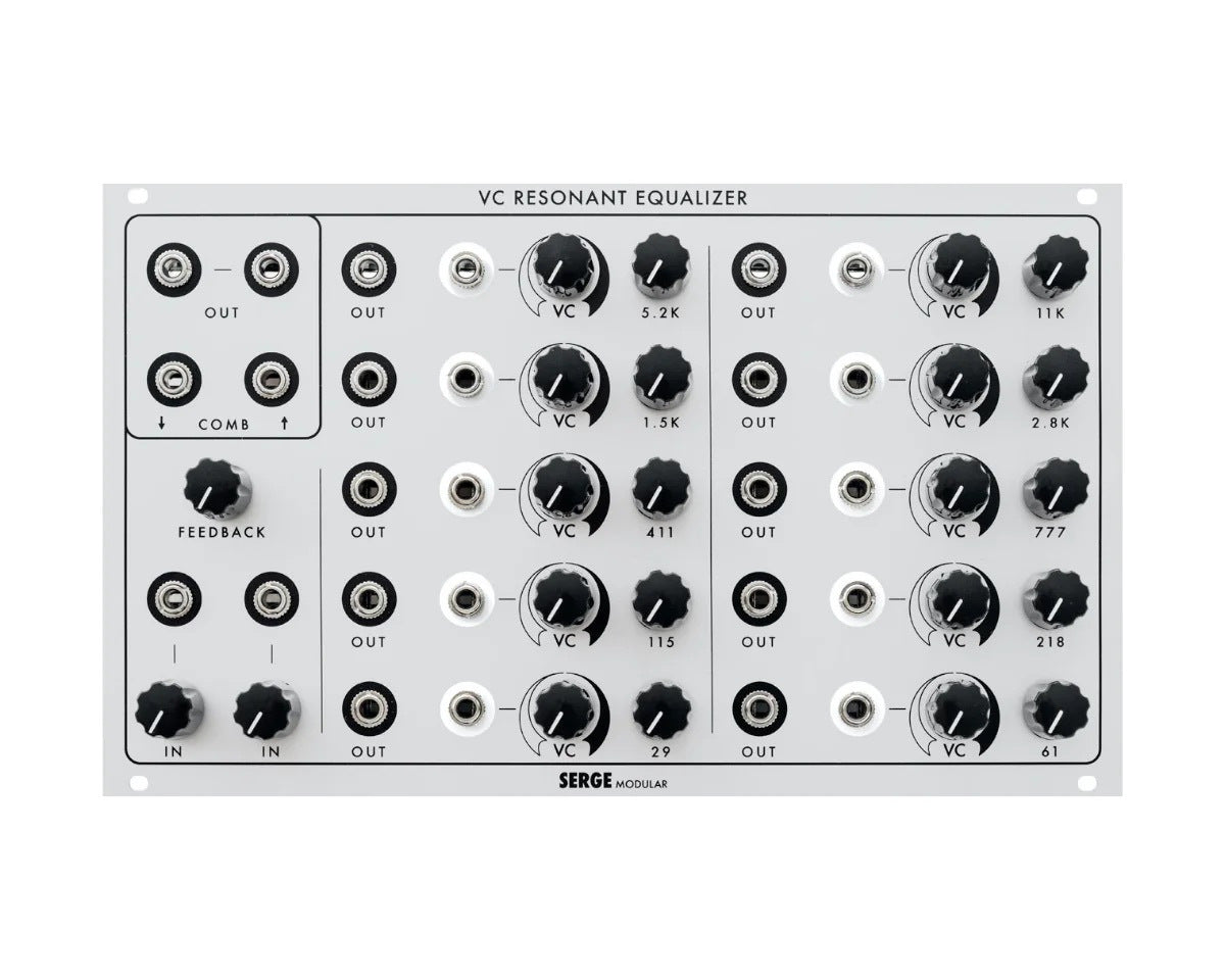 Serge Modular VC Resonant EQ Eurorack Module