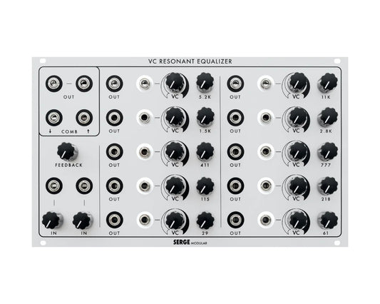 Serge Modular VC Resonant EQ Eurorack Module