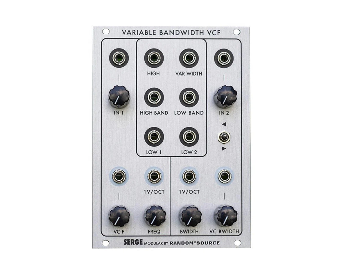 Serge Modular Variable Bandwidth Filter (VCF2)