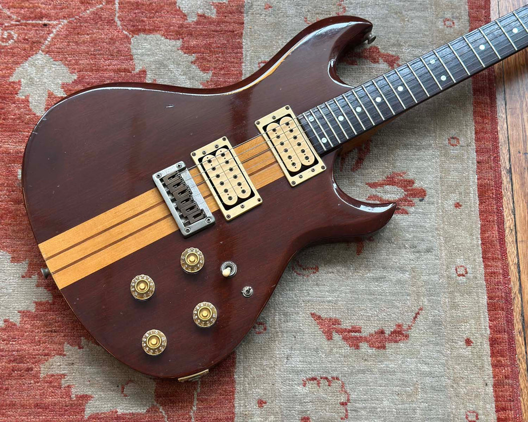 1980s Shiro TS-400 Matsumoku Solid Body Electric Guitar