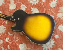 Load image into Gallery viewer, 1960s Silvertone / Harmony 1326 Stratotone &#39;Mars&#39; w/ Curtis Novak Goldfoil
