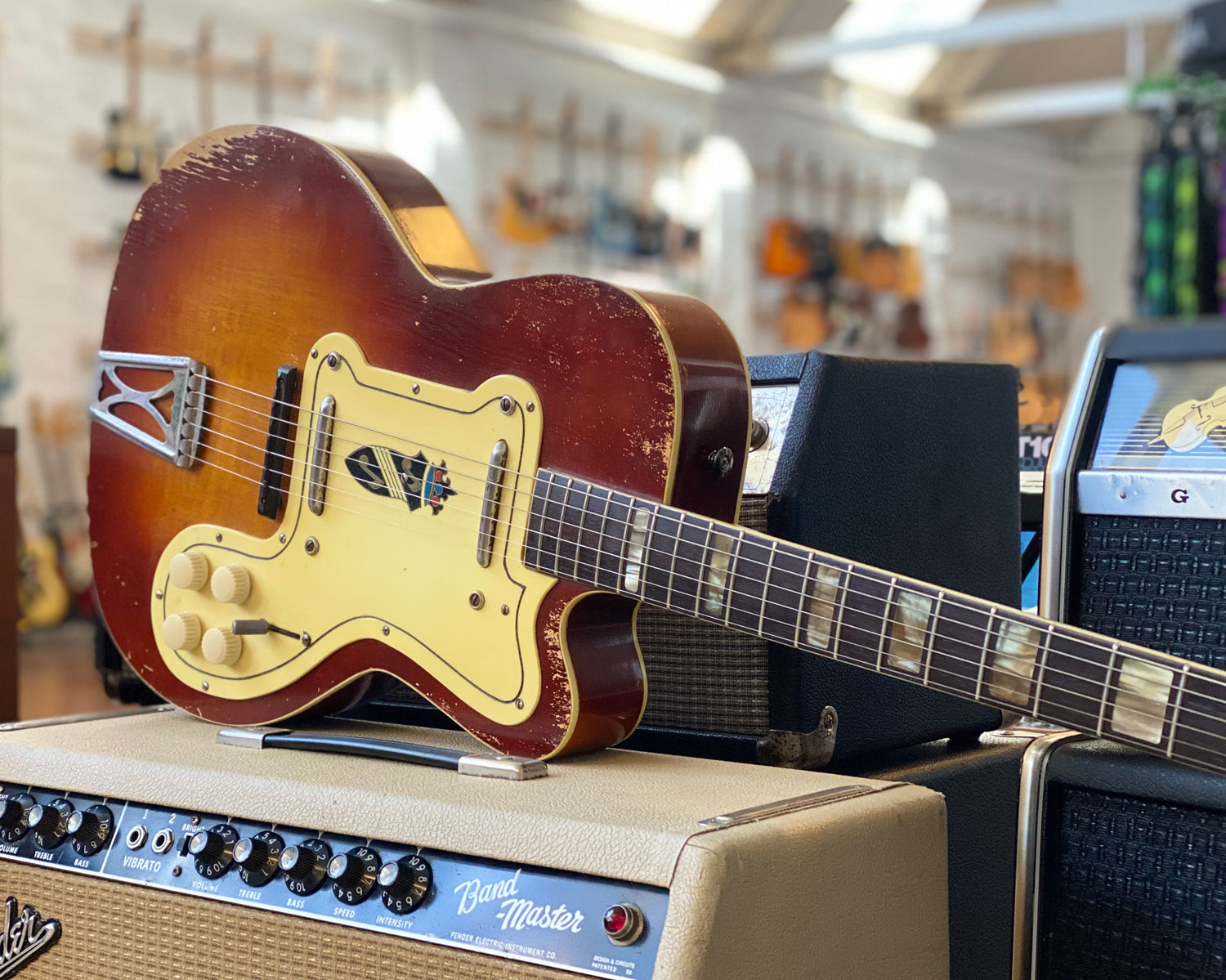 1958 Silvertone (Kay) 1369L Jimmy Reed Model - (K-161 Thin Twin