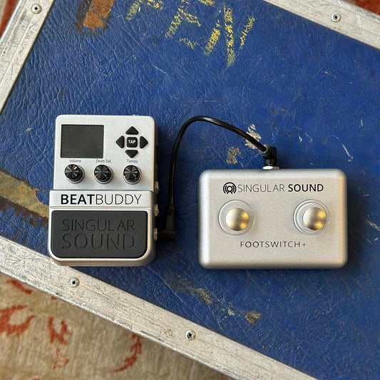 Singular Sound Beatbuddy Drum Machine Pedal & Footswitch (Bundle)