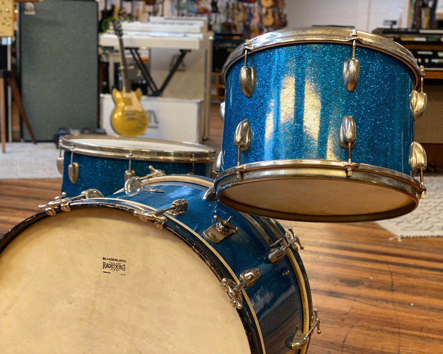 Slingerland Radio King Drum Set - Gene Krupa Ensemble (Snare not included)