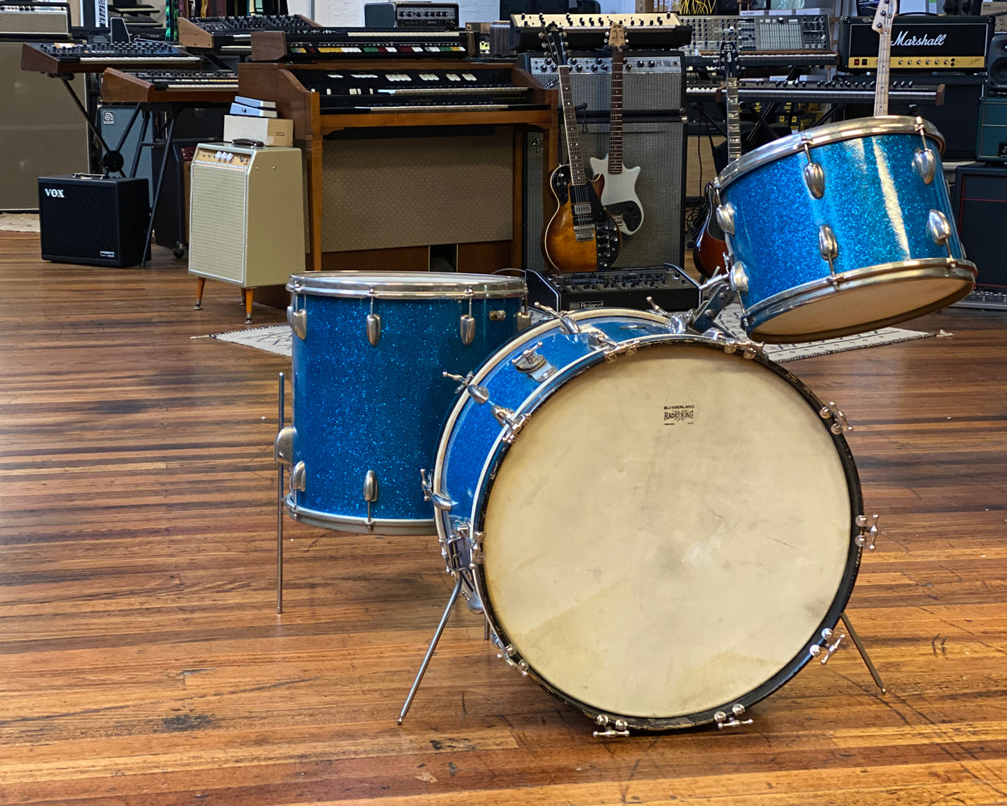 Slingerland Radio King Drum Set - Gene Krupa Ensemble (Snare not included)