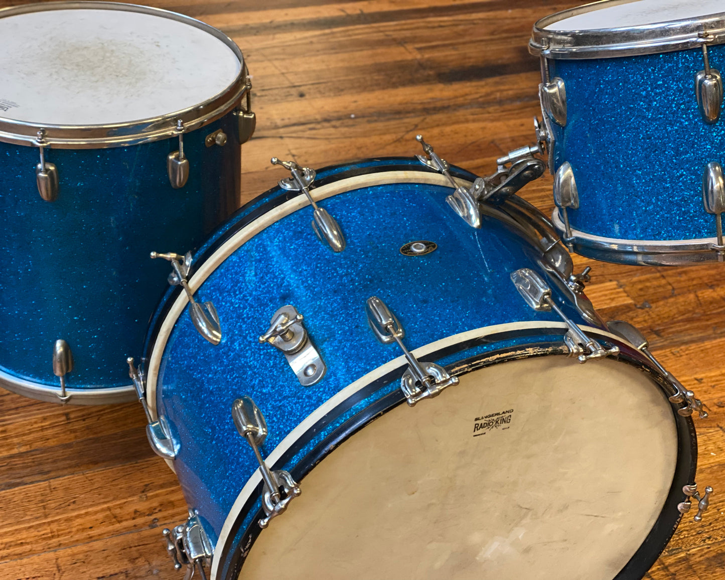 Slingerland Radio King Drum Set - Gene Krupa Ensemble (Snare not included)