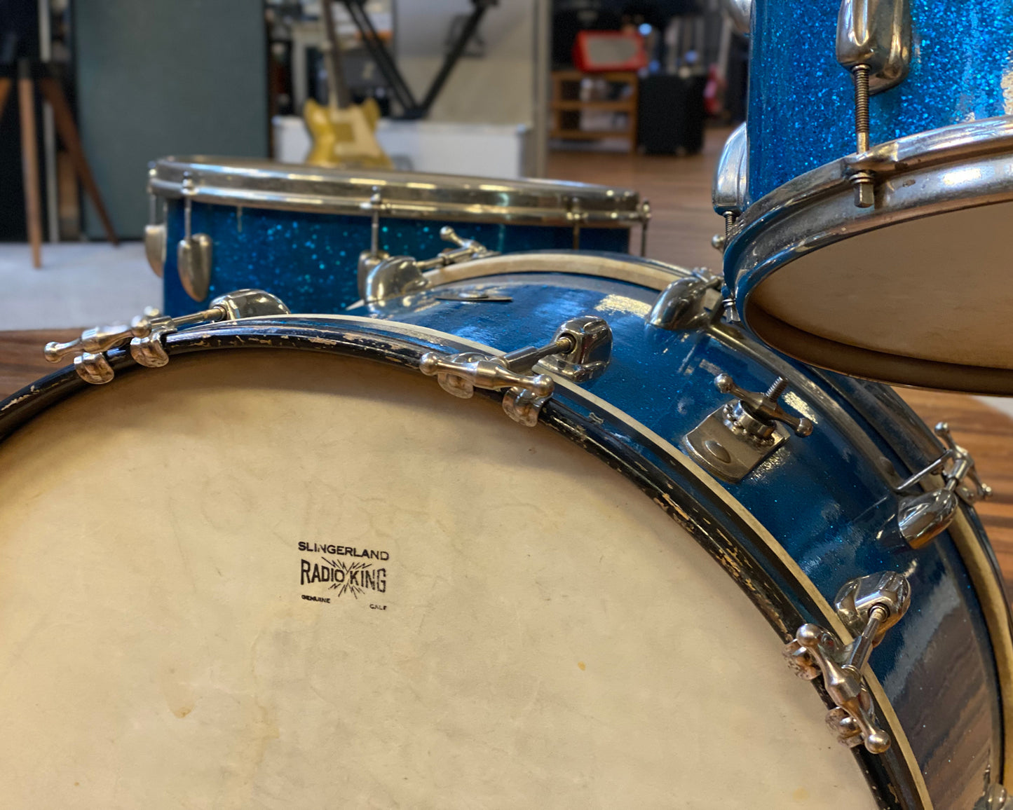 Slingerland Radio King Drum Set - Gene Krupa Ensemble (Snare not included)