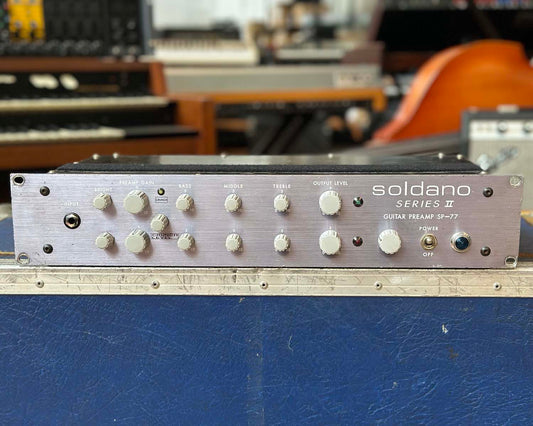 Soldano Series II Guitar Preamp SP-77 Modified