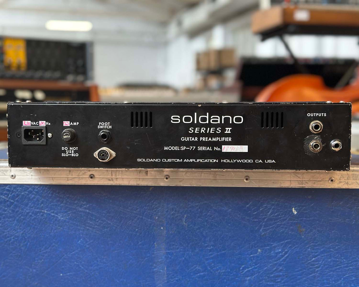 Soldano Series II Guitar Preamp SP-77 Modified