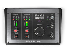 Load image into Gallery viewer, Solid State Logic SSL 2+ MKII Two Channel Audio Interface + Midi IO
