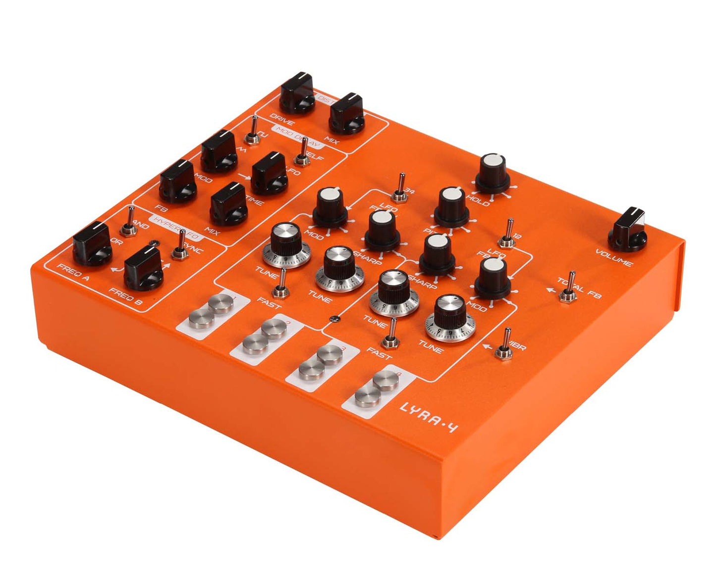 Soma Laboratory Lyra-4 Organismic Synthesizer - Orange