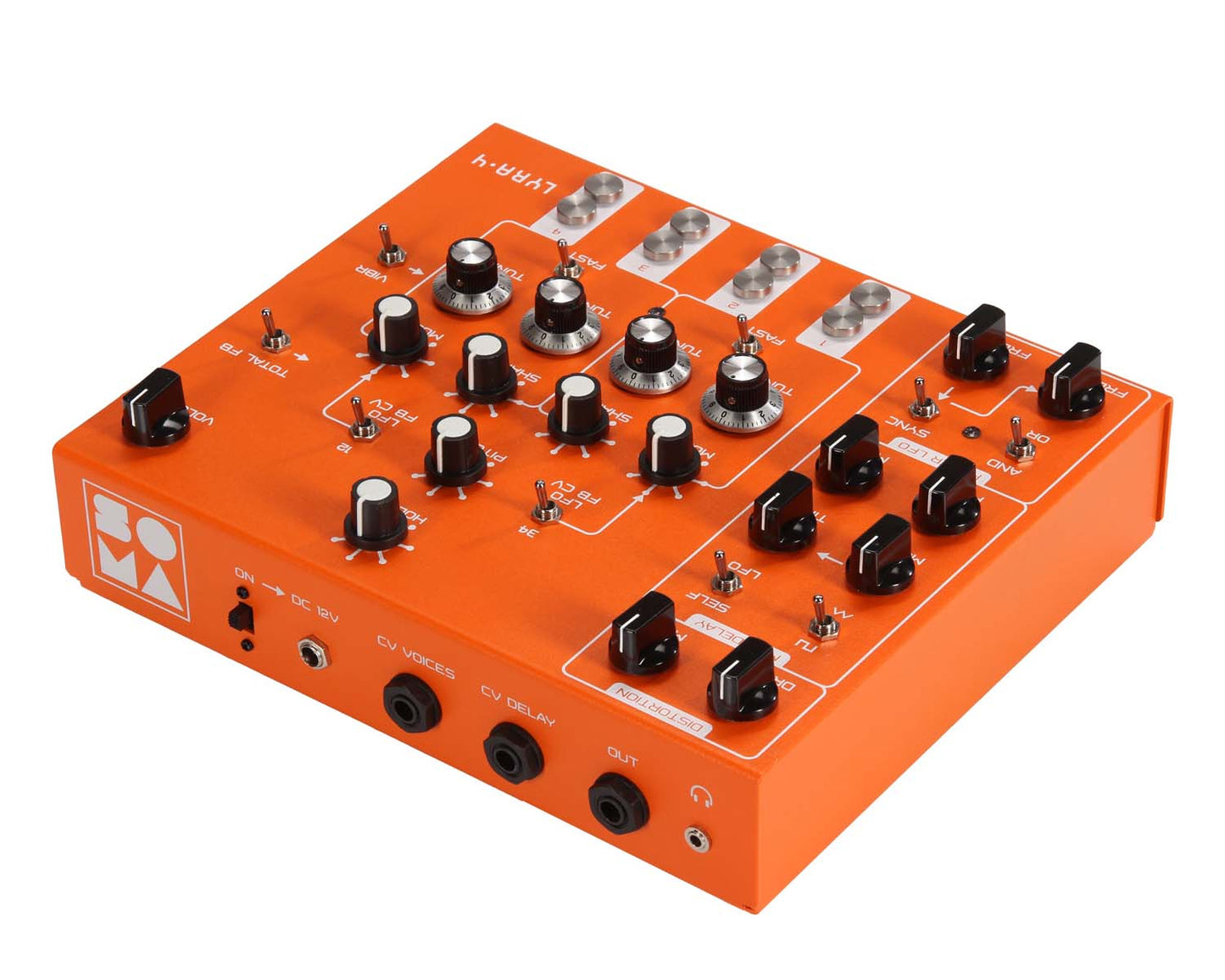 Soma Laboratory Lyra-4 Organismic Synthesizer - Orange