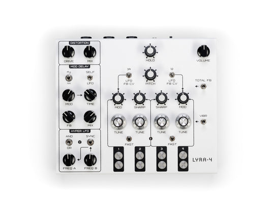Soma Laboratory Lyra-4 Organismic Synthesizer - White Angel