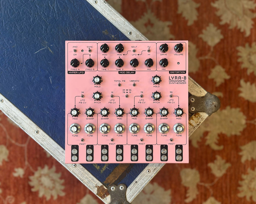 Soma Laboratory Lyra-8 Organismic Synthesizer - Pink