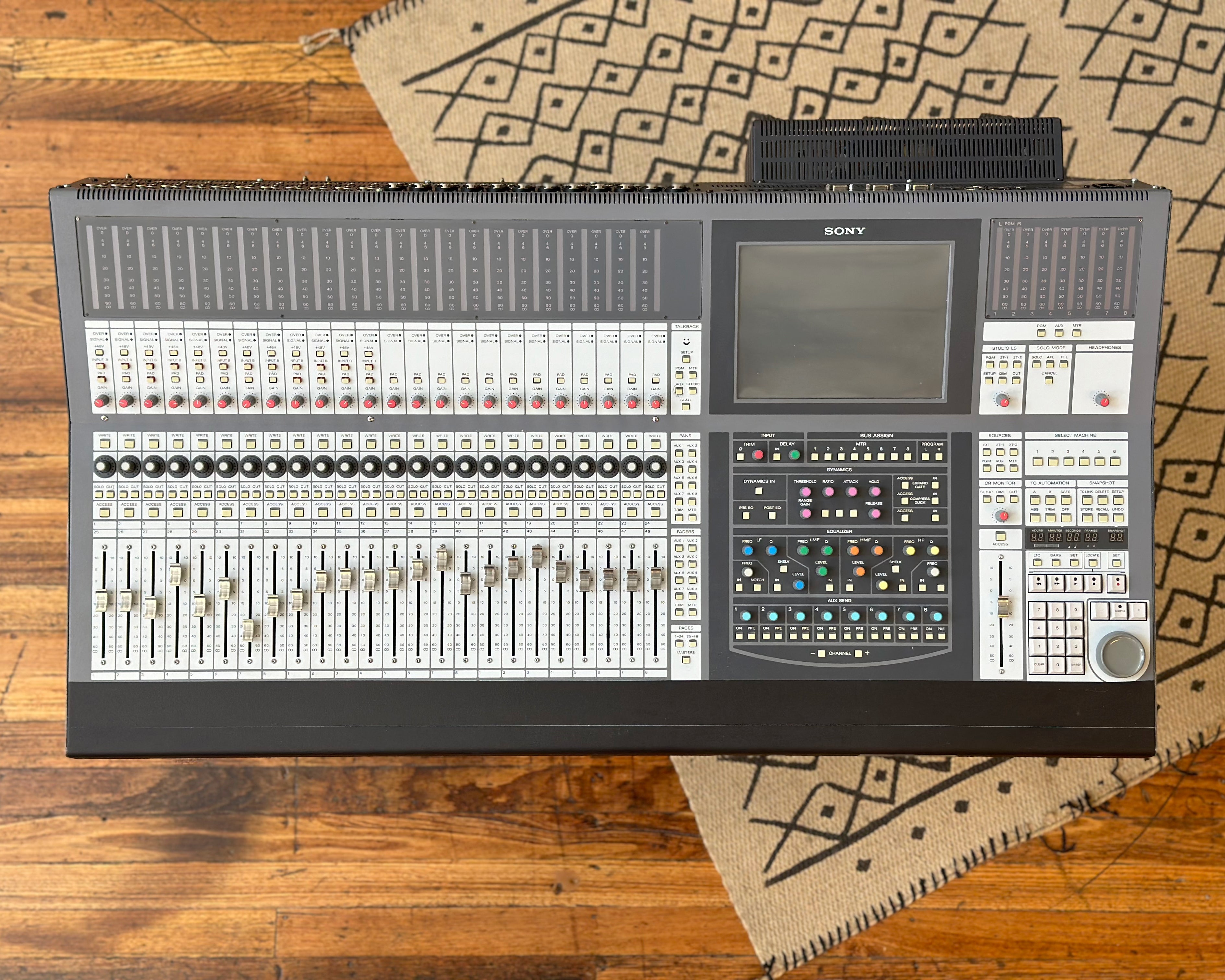 【激レア】SONY DMX-R100 48ch デジタルミキサー Sony DMX-R100 - 48 Channel Digital Audio Mixer – Found Sound