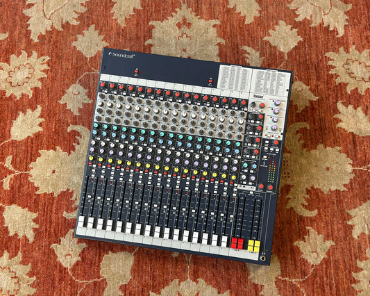 Soundcraft FX16ii Professional 16 Channel Audio Mixer with Effects