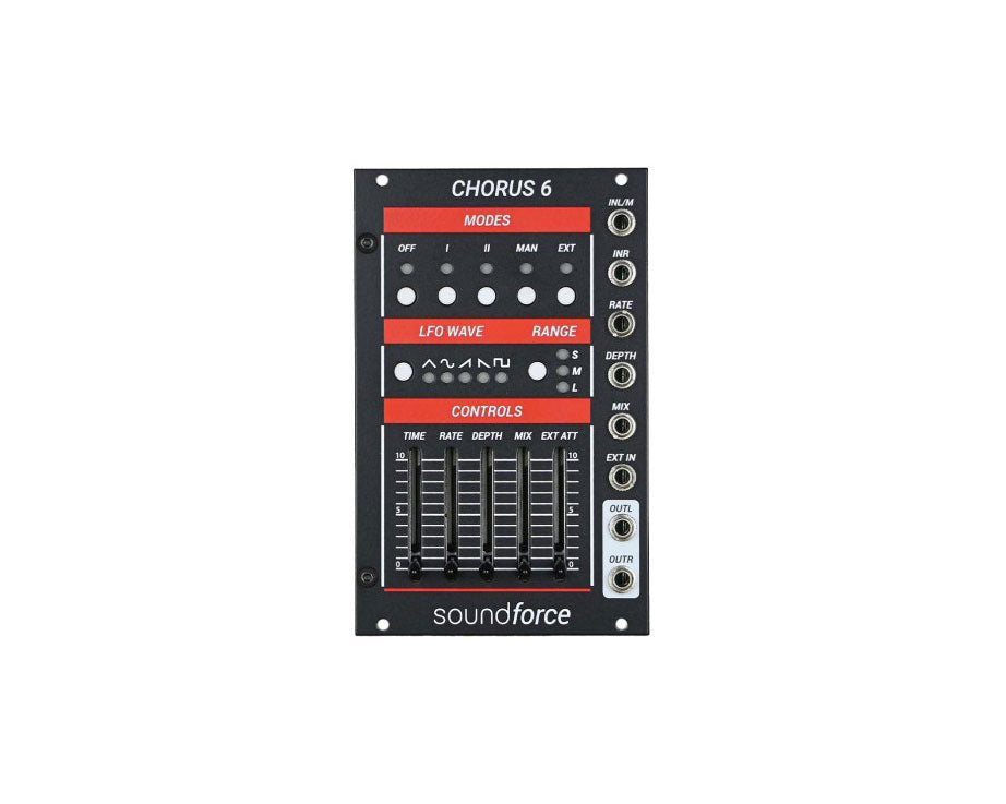 Soundforce Chorus 6 - Black