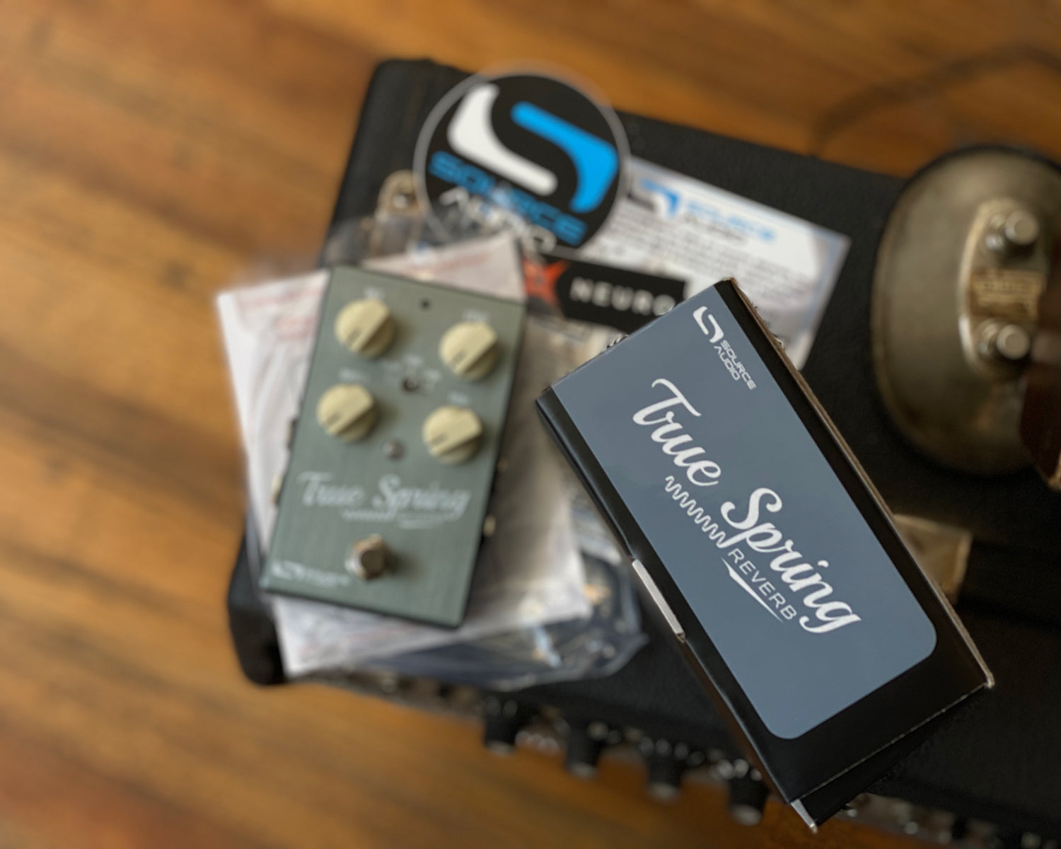 Source Audio True Spring Reverb Mint Condition w/ Box, Paperwork, PS