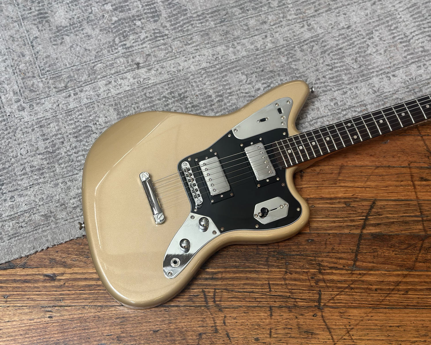 Fender Squier Contemporary Jaguar HH ST - Shoreline Gold
