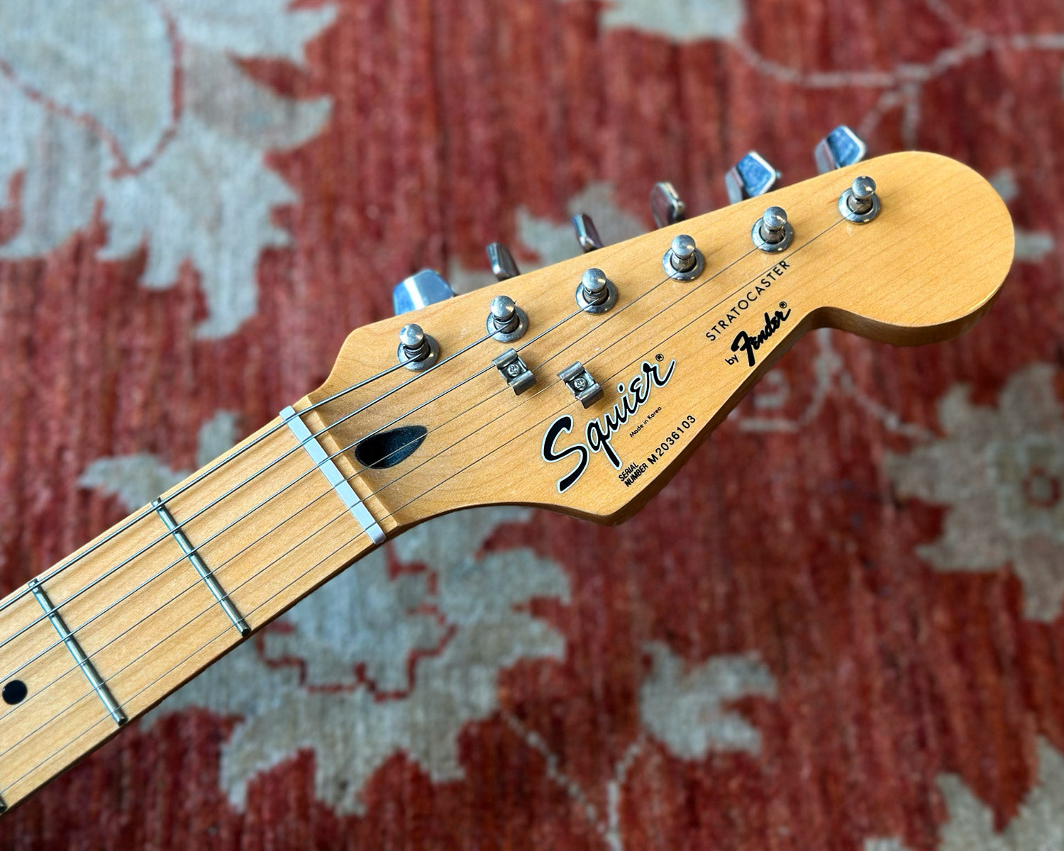 1992 Squier by Fender Stratocaster - Made in Korea – Found Sound