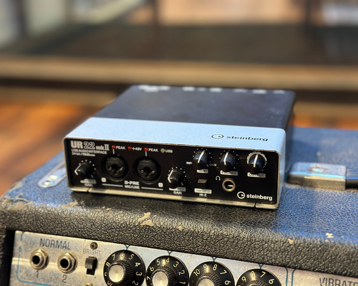 Steinberg UR22 Mk2 USB Audio Interface Found Sound Steinberg ur22 mk2 usb audio interface found sound