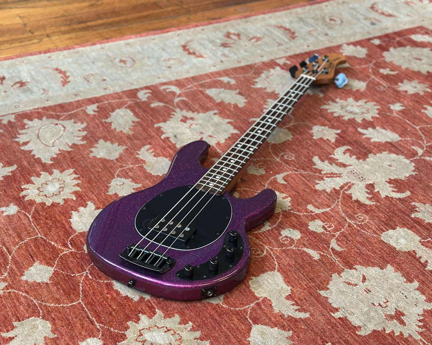 Sterling by Music Man Ray 34 Stingray - Purple Sparkle