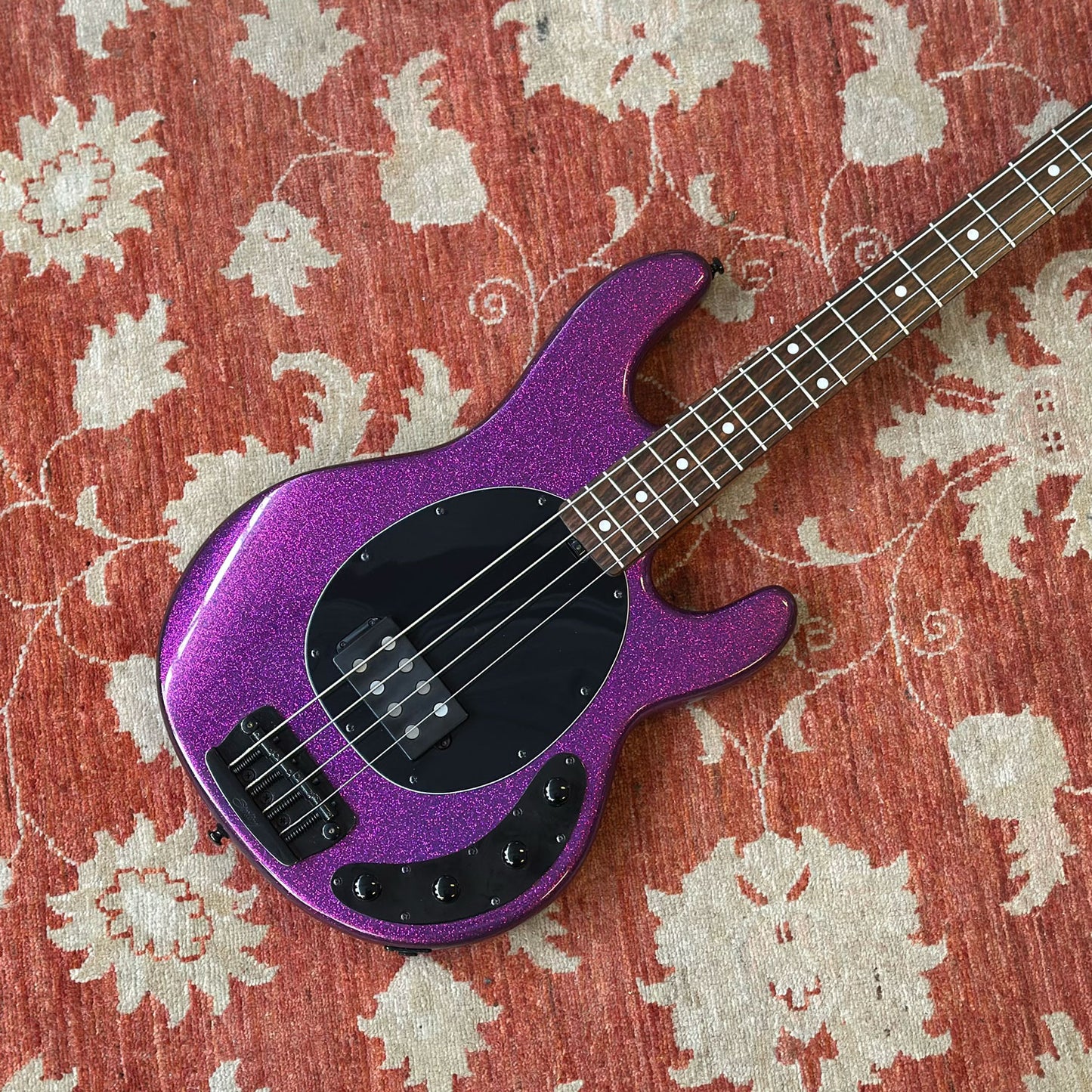 Sterling by Music Man Ray 34 Stingray - Purple Sparkle