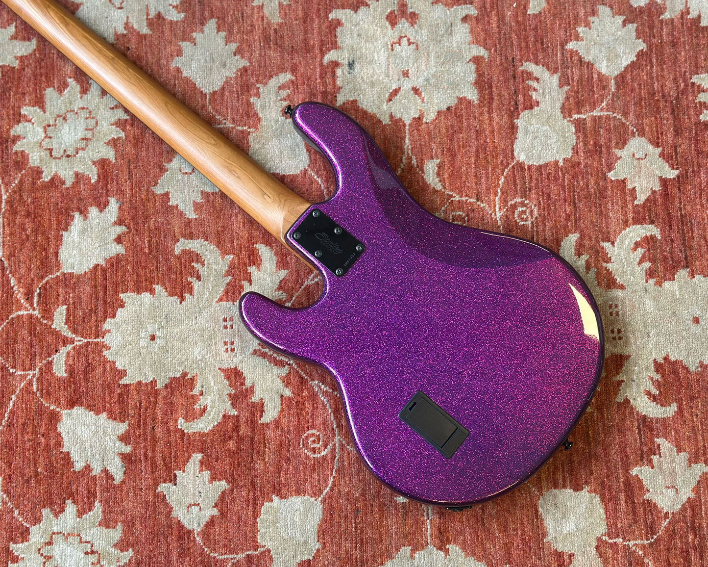 Sterling by Music Man Ray 34 Stingray - Purple Sparkle