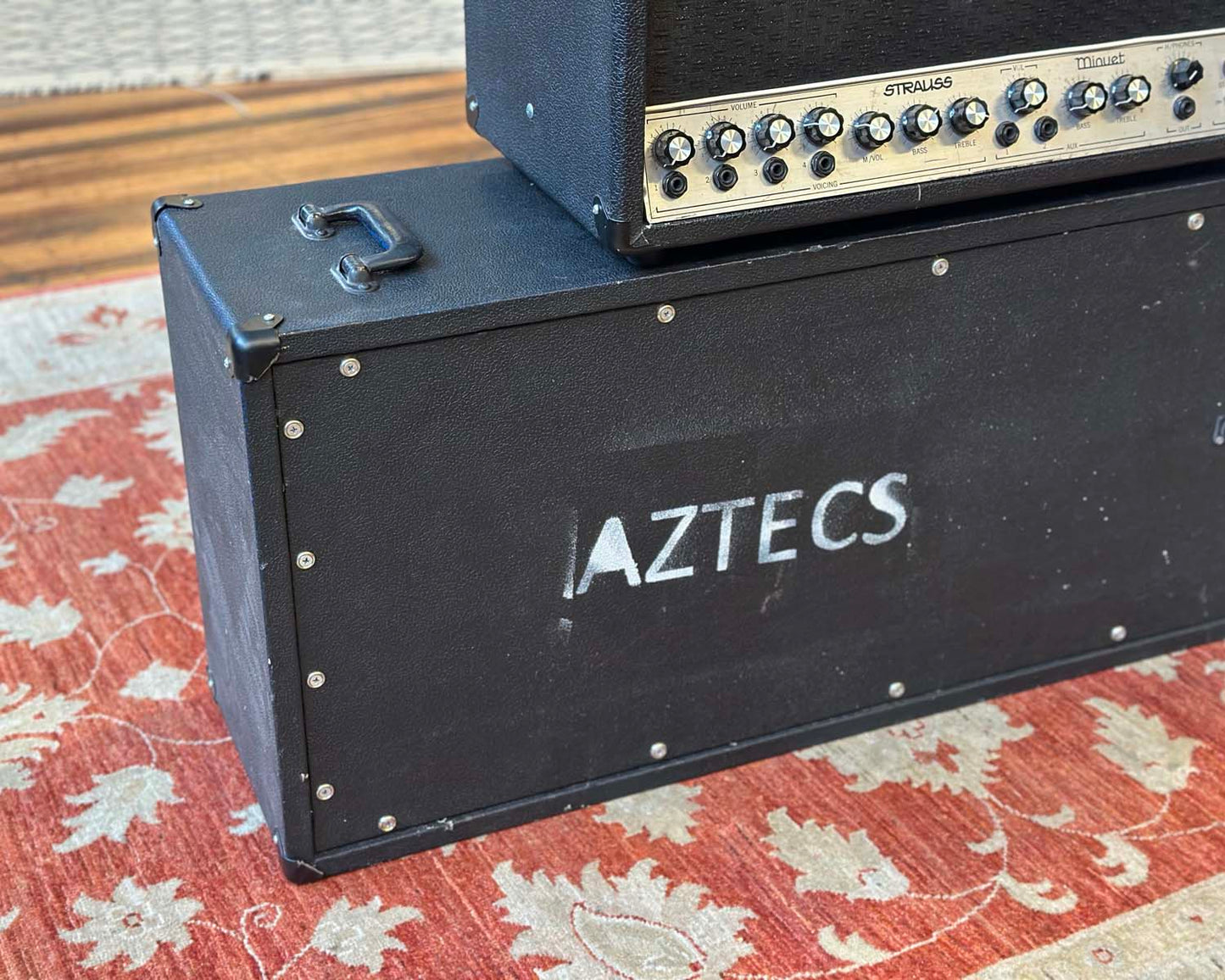 1970s Strauss Minuet Valve PA Head & Speakers