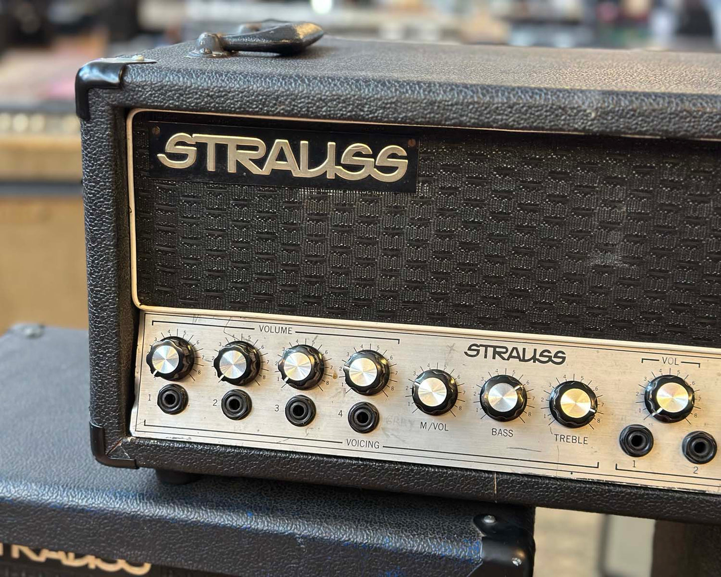 1970s Strauss Minuet Valve PA Head & Speakers