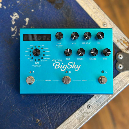 Strymon Big Sky Multi Reverb Effects Pedal