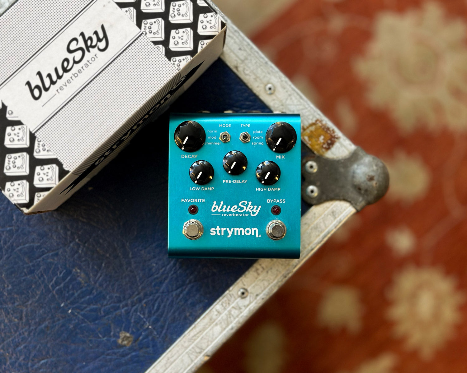 strymon blue sky v1 付属品完備 箱付き strymon blueSky v1 リバーブ