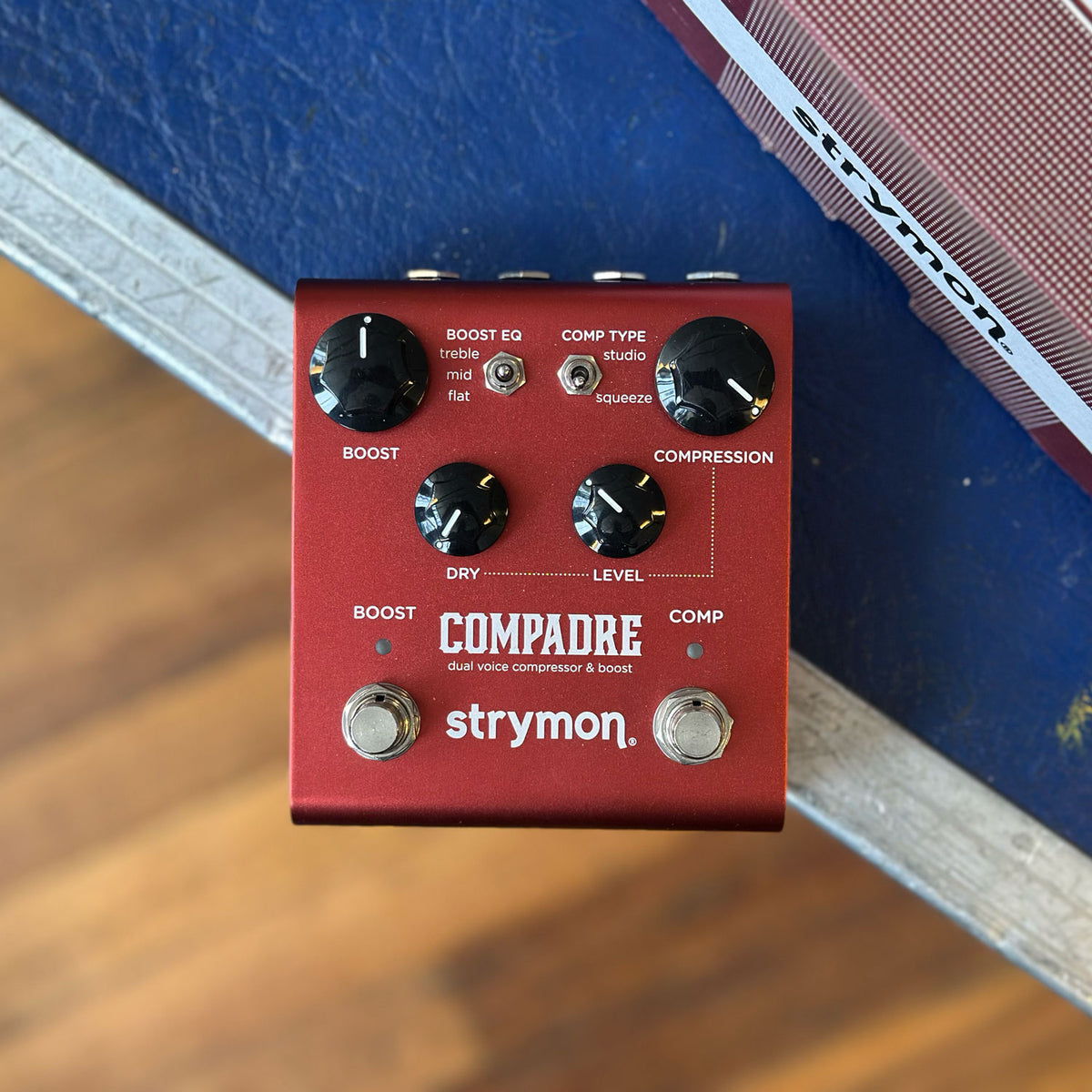 Strymon Compadre Dual Voice Compressor & Boost Pedal