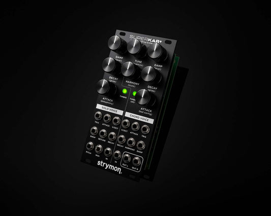 Strymon SuperKar+ 32 Voice String Synthesis Eurorack Module