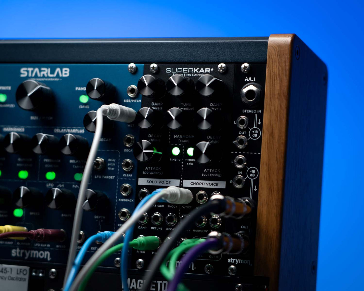 Strymon SuperKar+ 32 Voice String Synthesis Eurorack Module