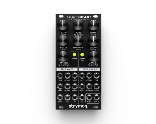 Strymon SuperKar+ 32 Voice String Synthesis Eurorack Module