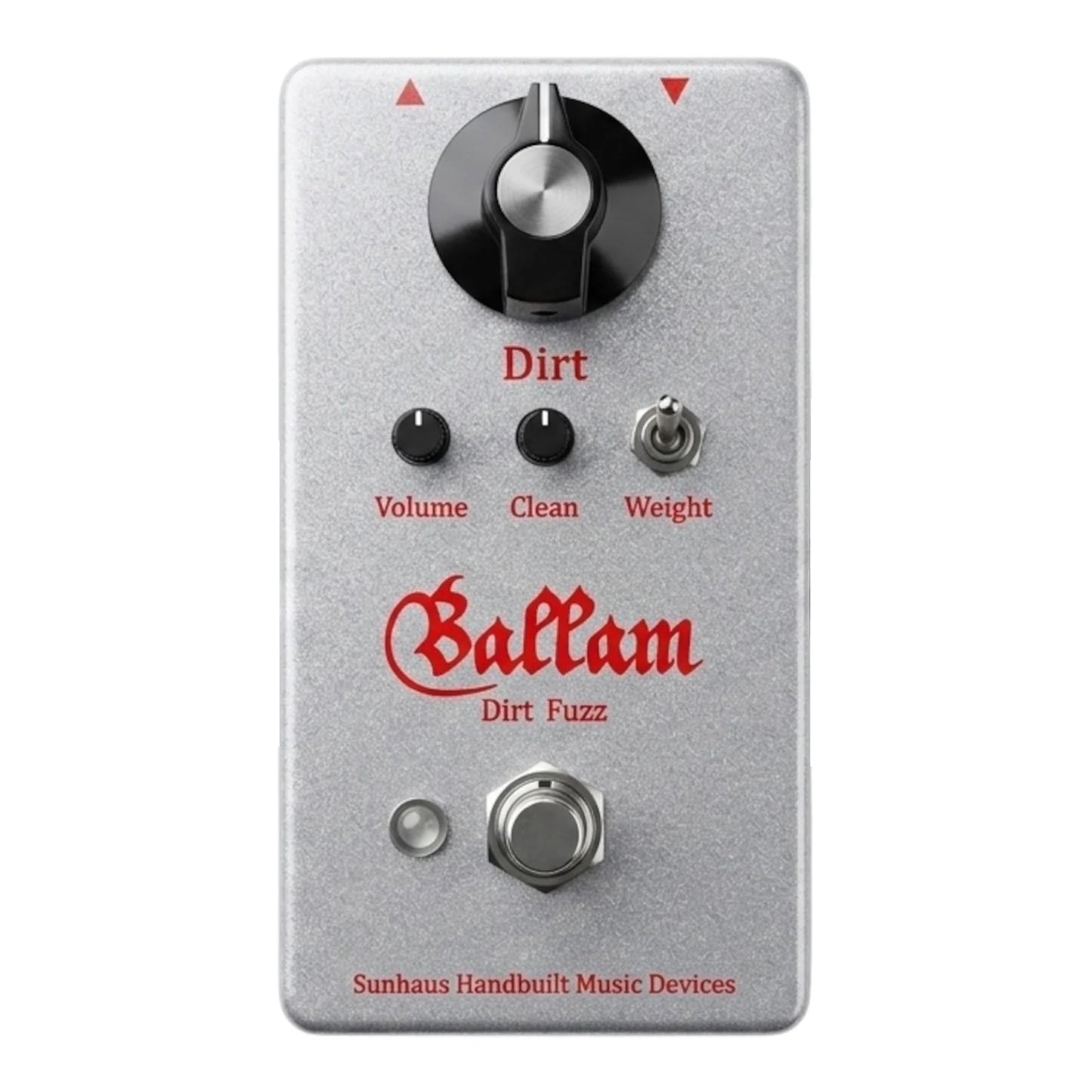 Sunhaus Ballam Dirt Fuzz - Silver/Red