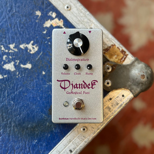 Sunhaus Djandek Geological Fuzz - Silver w/Purple Text