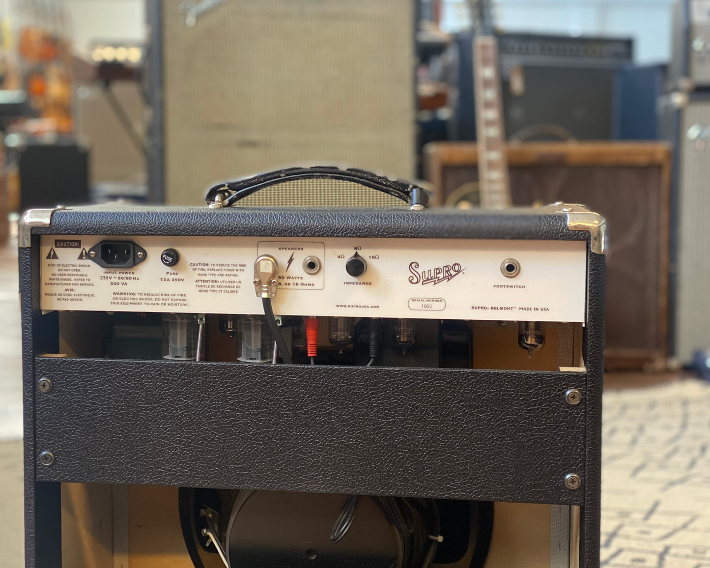Rare Supro Belmont Valve Combo USA