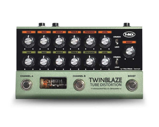 T-REX Twin Blaze Dual Channel Overdrive & Distortion