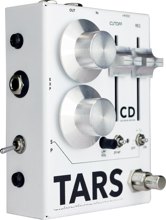 Collision Devices Tars Fuzz Filter - White w/Black Knobs